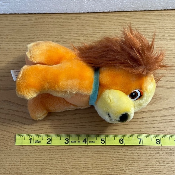 Vtg Disney Lady & the Tramp Lady Plush Stuffed Animal Cocker Spaniel 1985 Korea - Picture 8 of 9